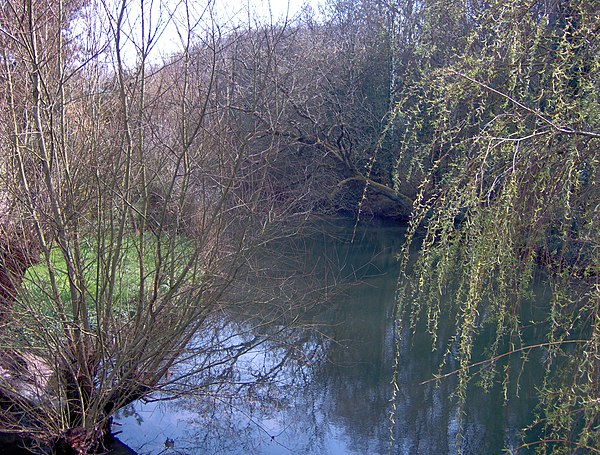 The river at Snuff Mills