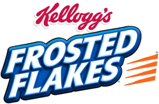 Frosted Flakes Kelloggs brand of sugar-coated corn flakes