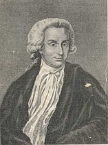 Galvani (1737-1798), kjent for sin forskning på effekten av elektrisitet på musklene til dyr