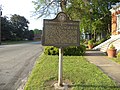 Gen Patrick Cleburne Camp historical marker