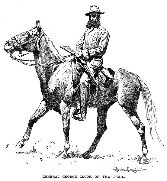 Maj. Gen. George Crook of the U.S. Army moved Camp Warner from Hart Mountain to a site west of the Warner Lakes in 1867.