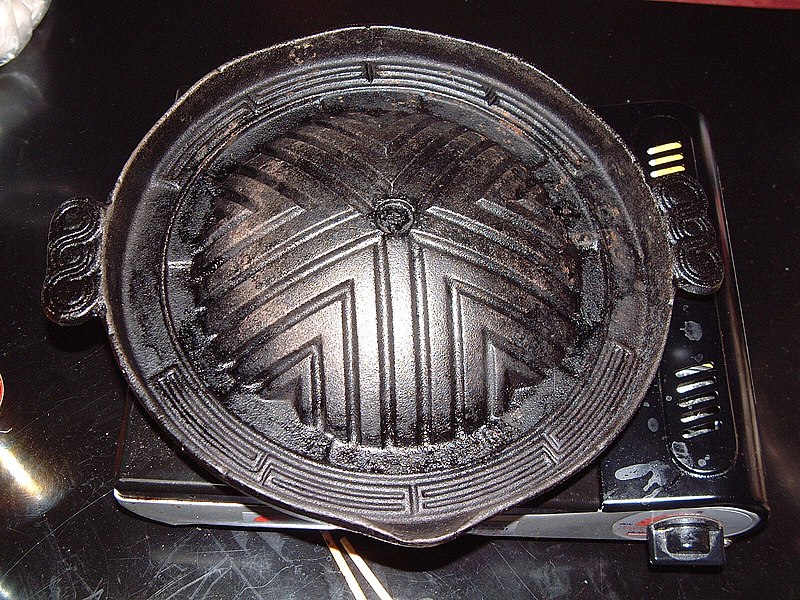 File:Genghis Khan cooking pan.jpg