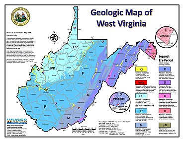 Geology Of West Virginia Wikipedia