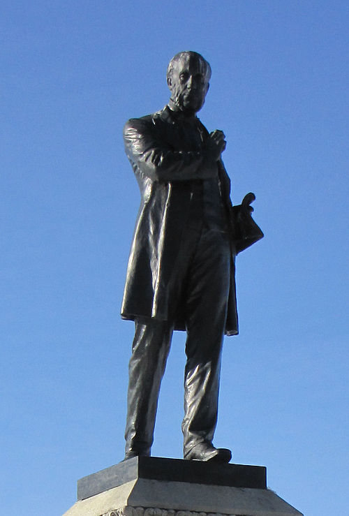 Statue of Brown on Parliament Hill, Ottawa