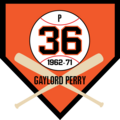 San Francisco Giants: Membri della Baseball Hall of Fame, Numeri ritirati, Roster attuale