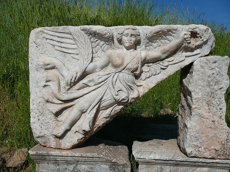 File:Goddess Nike at Ephesus, Turkey.JPG