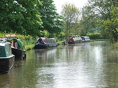 Le canal près de Nether Heyford, Northamptonshire