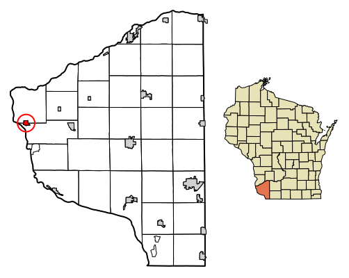 File:Grant County Wisconsin Incorporated and Unincorporated areas Bagley Highlighted.svg
