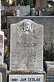 Čeština: Hrob Josefa Sedláka na Starém hřbitově v Třebíči, okr. Třebíč. English: Grave of Josef Sedlák at Starý hřbitov in Třebíč, Třebíč District.