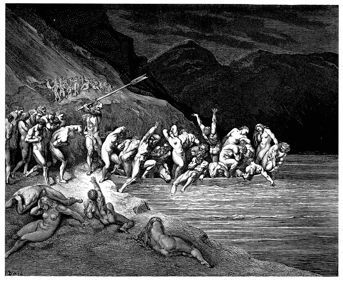 Gustave Doré - Dante Alighieri - Inferno - Plate 10 (Canto III