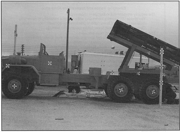Proof-of-concept prototype of HIMARS at White Sands Missile Range, April 1991