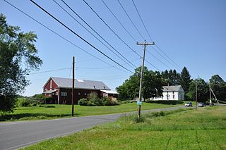 <span class="mw-page-title-main">Hockanum Rural Historic District</span> Historic district in Massachusetts, United States