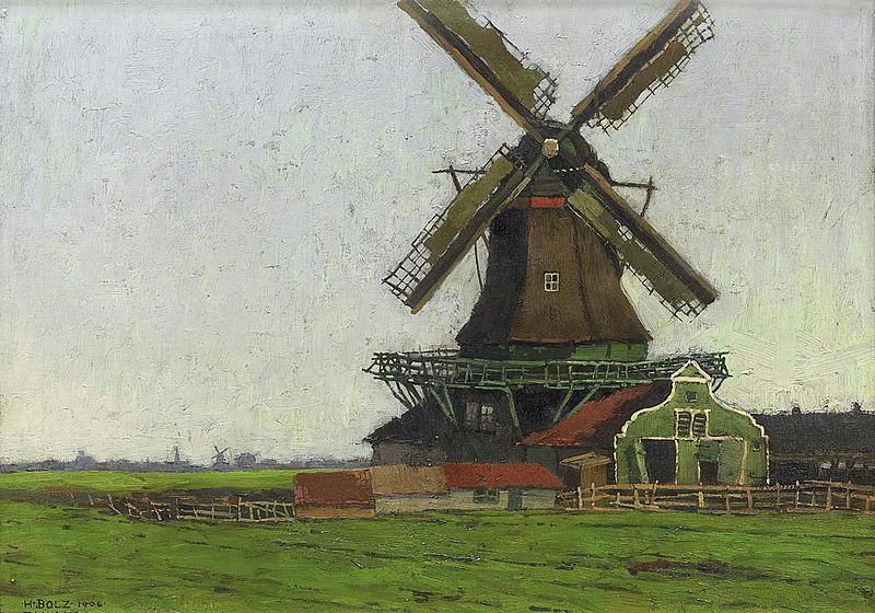 File:Hanns Bolz Holzsägemühle in Zaandam 1906.jpg