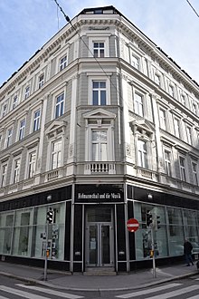 Das Haus Hofmannsthal in der Reisnerstraße 37 (Quelle: Wikimedia)