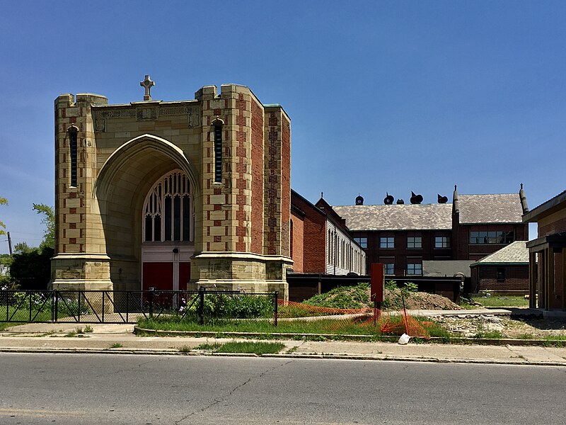 File:Hermon Karen Baptist Church - fmr St. James Roman Catholic Church - Buffalo, New York - 20200605.jpg