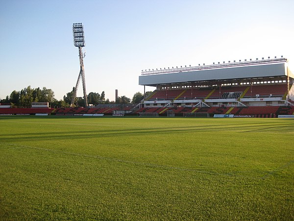 The first stadium was demolished in 2019