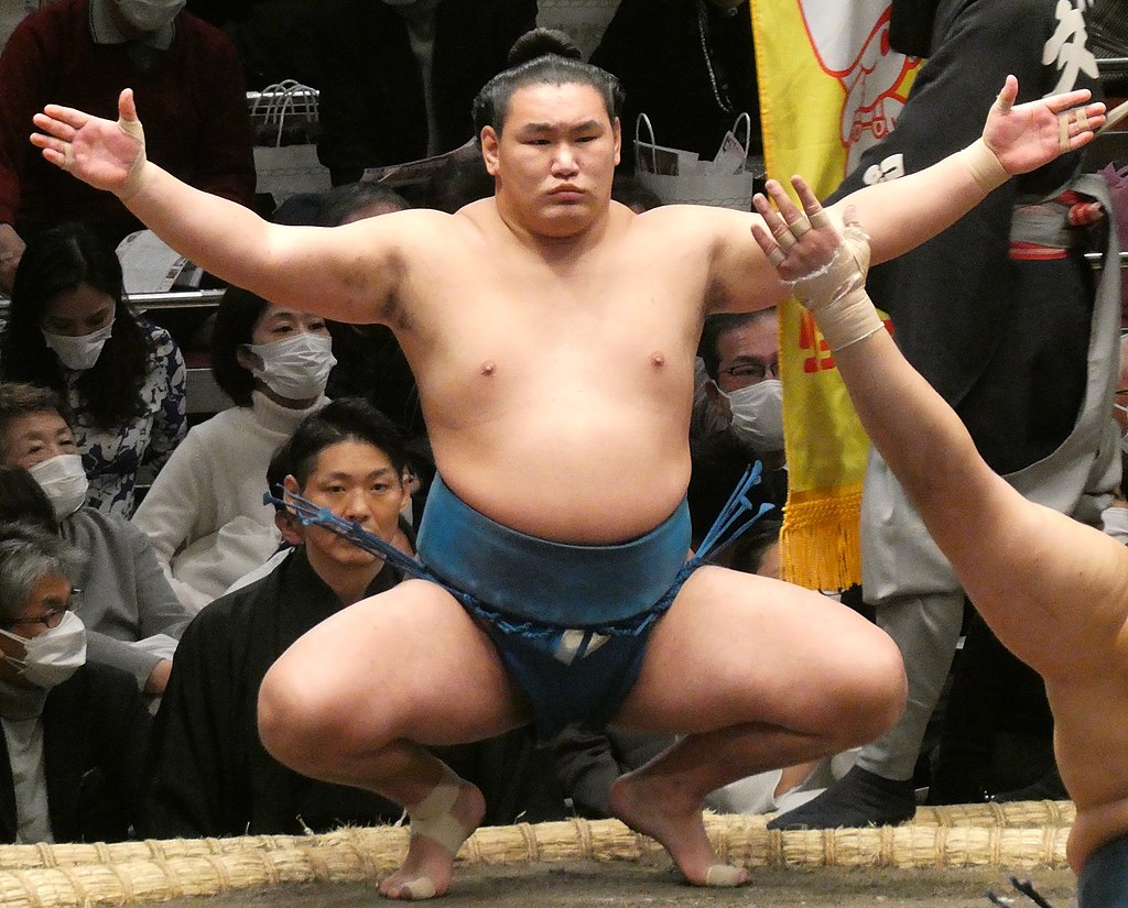 Meisei beats Terunofuji to move into tie for lead at Summer Grand