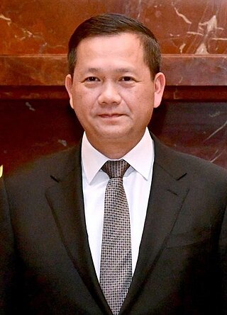 <span class="mw-page-title-main">Hun Manet</span> Prime Minister of Cambodia since 2023