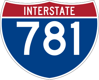 <span class="mw-page-title-main">Interstate 781</span> Highway in New York