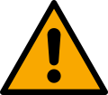 Allgemeine Warnung vor Gefahren (ISO 7010)