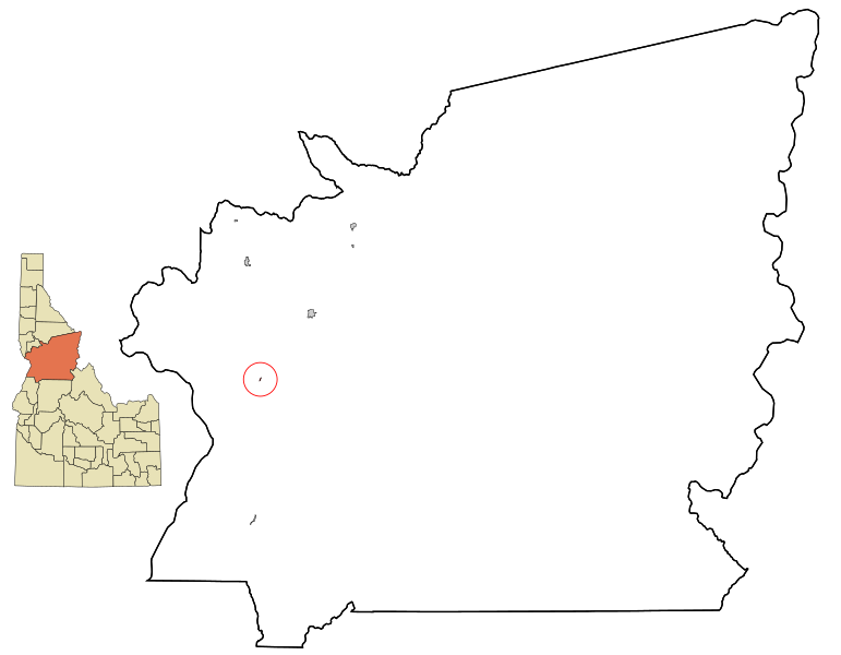 File:Idaho County Idaho Incorporated and Unincorporated areas White Bird Highlighted.svg