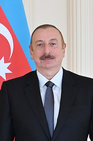 <span class="mw-page-title-main">Ilham Aliyev</span> President of Azerbaijan since 2003