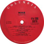 Illmatic album by Nas 41 Side South 1st US vinyl edition.png