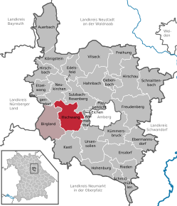 Poziția localității Illschwang
