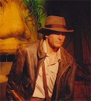 Escultura de cera de Indiana Jones en el Museo Madame Tussauds de Londres