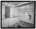 Interior room detail, northeast corner of Building 1, looking southeast - POW-3 Distant Early Warning Line Station, Bullen Point, Prudhoe Bay, North Slope Borough, AK HABS AK-201-16.tif