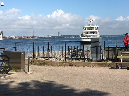 Island of Suomenlinna in Helsinki