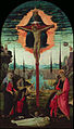 Jacopo del Sellaio - Votive Altarpiece- the Trinity, the Virgin, St. John and Donors - Google Art Project.jpg