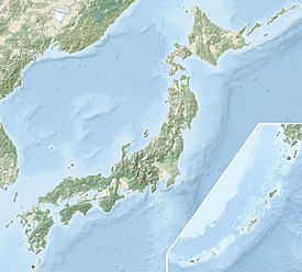 Цусіма. Карта розташування: Японія