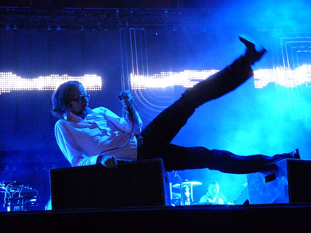 Jarvis Cocker at the Sziget Festival in Budapest with Pulp in 2011.