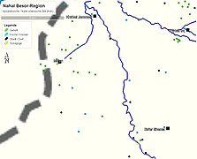 Nachal Besor-Region, byz./frühisl. Zeit[168]