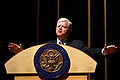 U.S. Representative John B. Larson at a "Public Forum on Reforming America’s Health Care System", held in SBM Auditorium of Manchester Community College from 6:00 pm to 8:00 pm on 30 June 2009.