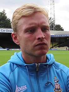 Wright with Bradford City in August 2018 Josh Wright August 2018 (cropped).jpg
