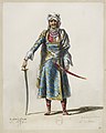 English: Jules Massenet - Le roi de Lahore - costume design by Eugène Lacoste 82 - 76. Suite du roi de Lahore, M. des choeurs