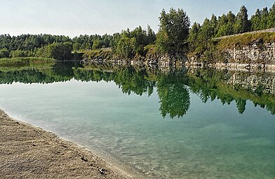 Карьер Румму летом