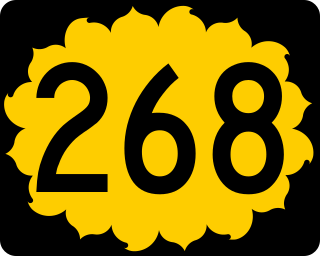 <span class="mw-page-title-main">K-268 (Kansas highway)</span> State highway in Kansas, United States