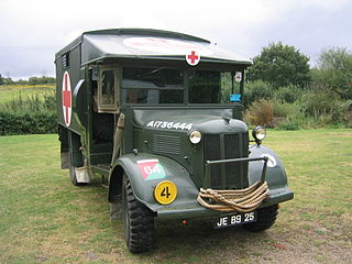 Austin K2/Y Military ambulance