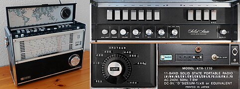 File:Vintage Grundig Multi-Band Radio, Model TR-807. 11 Bands, Made In  Japan (13254538374).jpg - Wikipedia