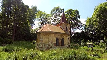 Chapelle Sainte-Anne à Čárce.