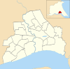 Kingston upon Hull UK ward peta tahun 2010 (kosong).svg