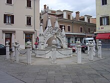 Da Ponte fountain in Koper Koper fountain.JPG