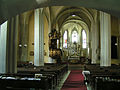 Kostel Povyseni sv Krize - Podebrady, interier