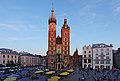 * Nomination Krakow - Rynek, St.Mary Basilica --Imehling 14:44, 6 December 2019 (UTC) * Promotion  Comment Can you please add a geotag? Also, to me it looks like a bit too much perspective correction. The towers look unrealistic like that. Otherwise good quality. --Domob 16:45, 13 December 2019 (UTC)  Done I've uploaded a slightly more inleaning version. --Imehling 18:12, 13 December 2019 (UTC)  Support Thanks, good quality! --Domob 09:27, 14 December 2019 (UTC)