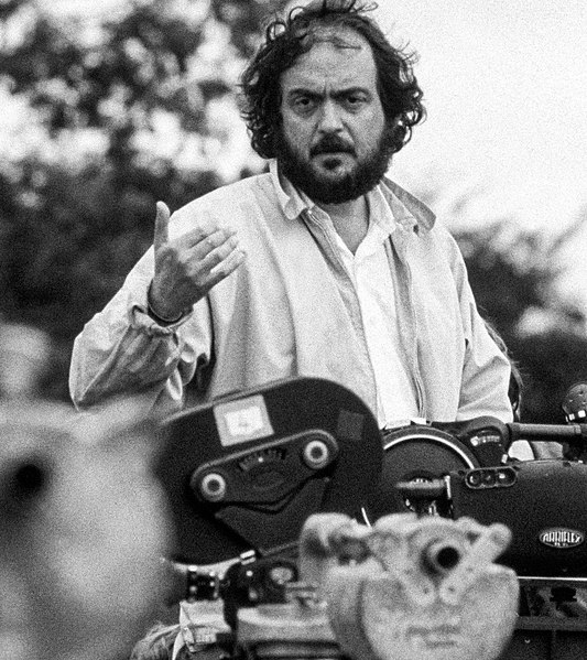 Kubrick filming Barry Lyndon in 1975