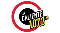 La Caliente 107.3 logo used between 2017 and 2018 LA CALIENTE 107.3.png