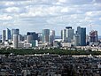 La Defense fjernsyn fra Eiffeltårnet anden sal.jpg